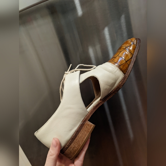 Vintage Crocodile oxford style shoes - Picture 2 of 10